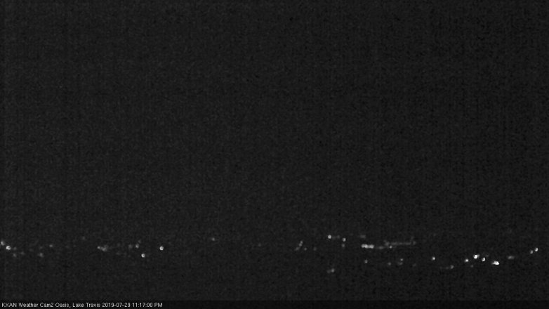 Lake Travis webcam, July 29, 2019 10:20 PM CT