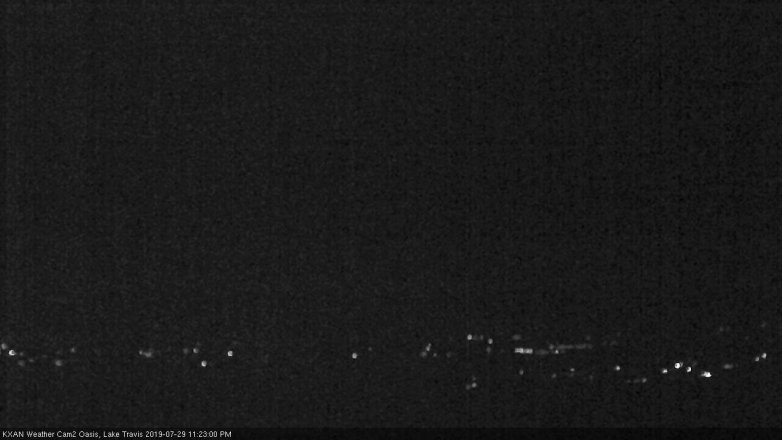 Lake Travis webcam, July 29, 2019 10:25 PM CT