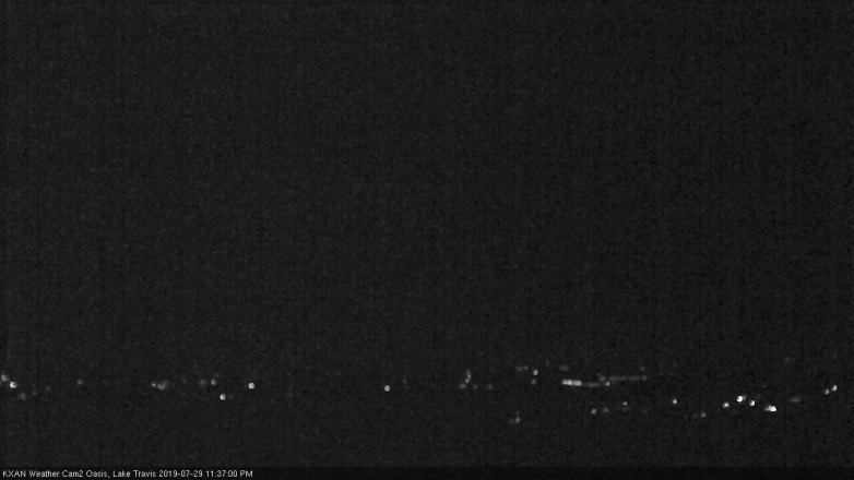 Lake Travis webcam, July 29, 2019 10:40 PM CT