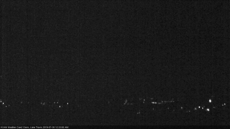 Lake Travis webcam, July 29, 2019 11:35 PM CT