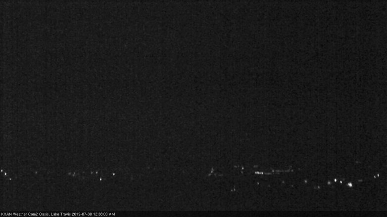 Lake Travis webcam, July 29, 2019 11:40 PM CT