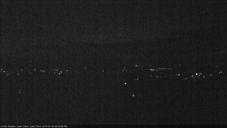 Lake Travis webcam, July 30, 2019 8:25 PM CT