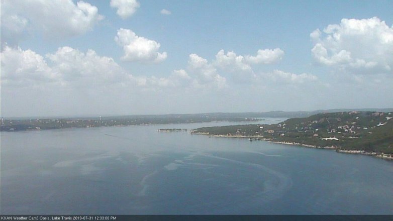 Lake Travis webcam, July 31, 2019 11:35 AM CT