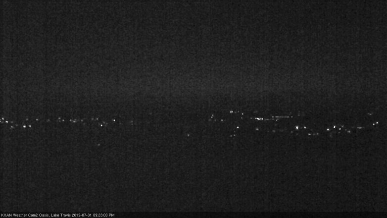 Lake Travis webcam, July 31, 2019 8:25 PM CT