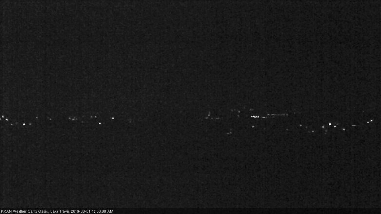 Lake Travis webcam, July 31, 2019 11:55 PM CT