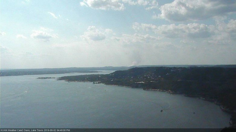 Lake Travis webcam, August 2, 2019 3:50 PM CT