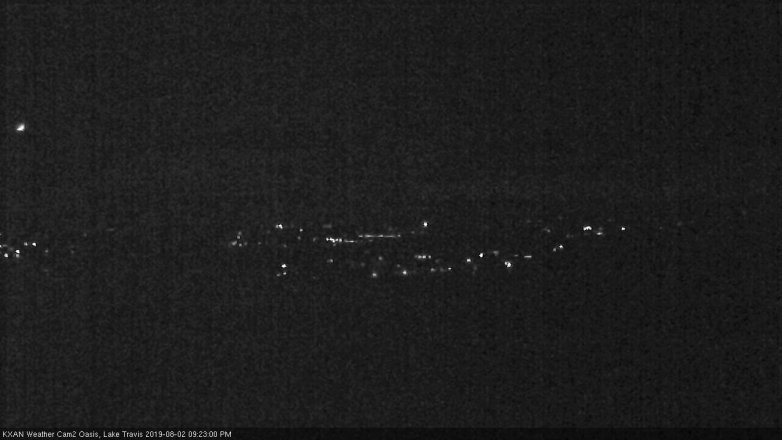 Lake Travis webcam, August 2, 2019 8:25 PM CT