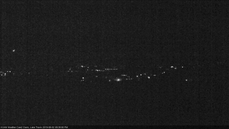 Lake Travis webcam, August 2, 2019 8:40 PM CT