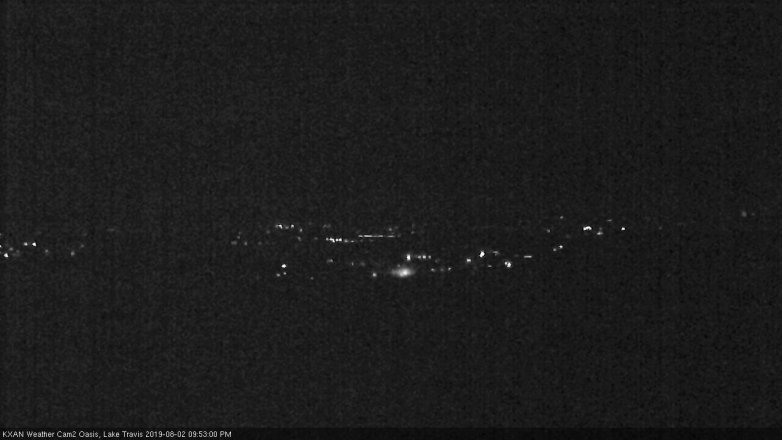 Lake Travis webcam, August 2, 2019 8:55 PM CT