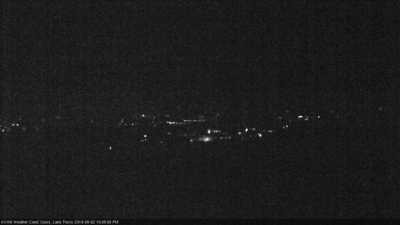 Lake Travis webcam, August 2, 2019 9:10 PM CT