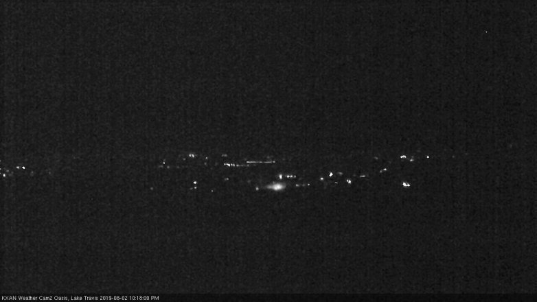 Lake Travis webcam, August 2, 2019 9:20 PM CT