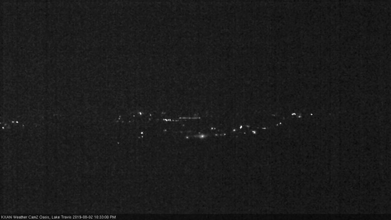 Lake Travis webcam, August 2, 2019 9:35 PM CT