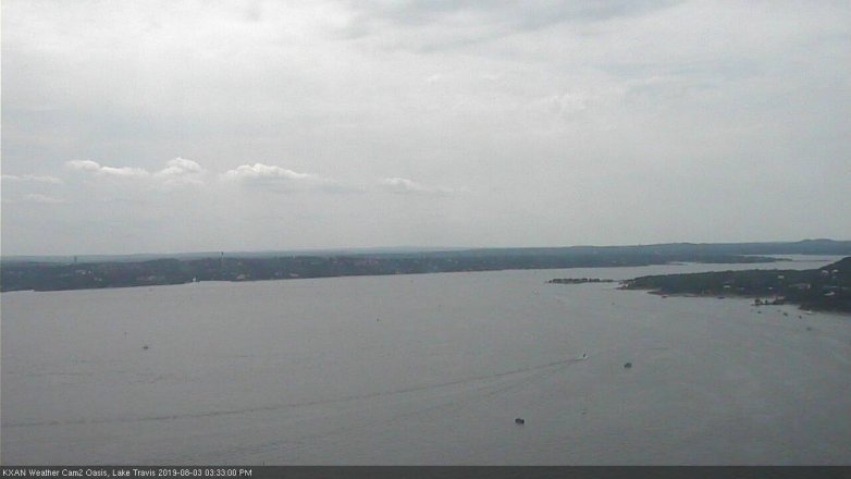 Lake Travis webcam, August 3, 2019 2:35 PM CT