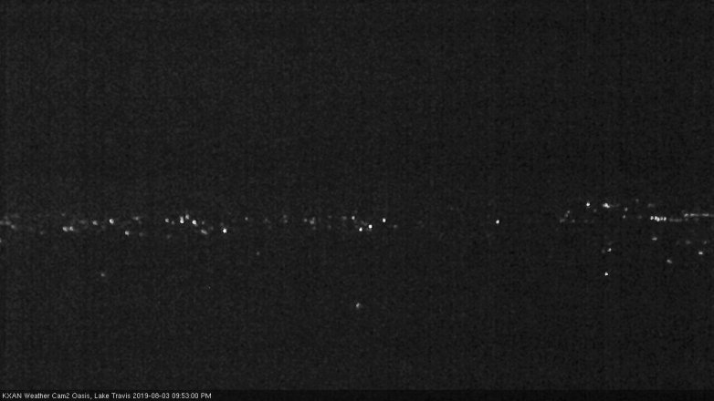 Lake Travis webcam, August 3, 2019 8:55 PM CT