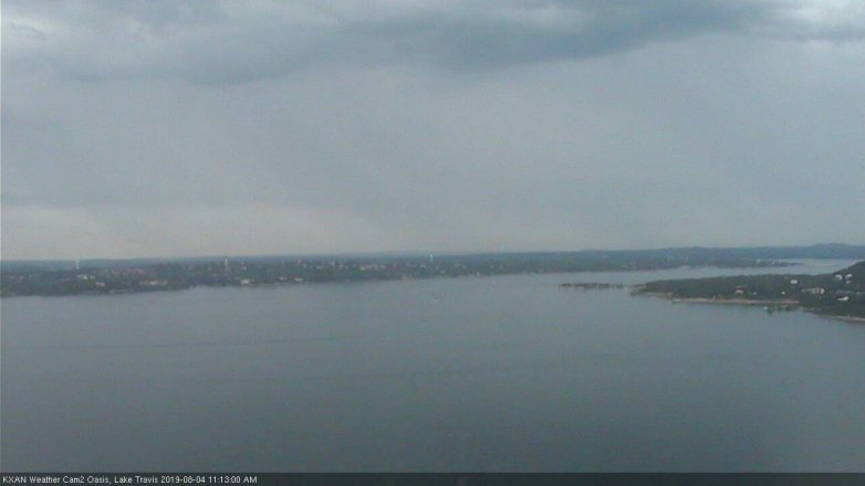 Lake Travis webcam, August 4, 2019 10:15 AM CT