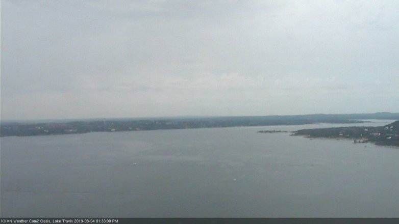Lake Travis webcam, August 4, 2019 12:35 PM CT