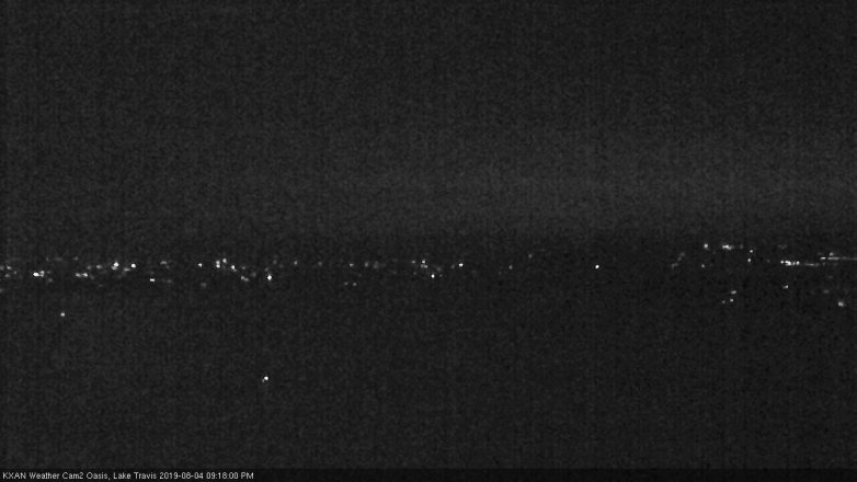 Lake Travis webcam, August 4, 2019 8:20 PM CT