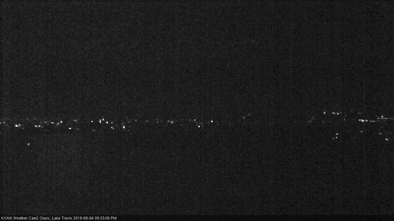 Lake Travis webcam, August 4, 2019 8:35 PM CT
