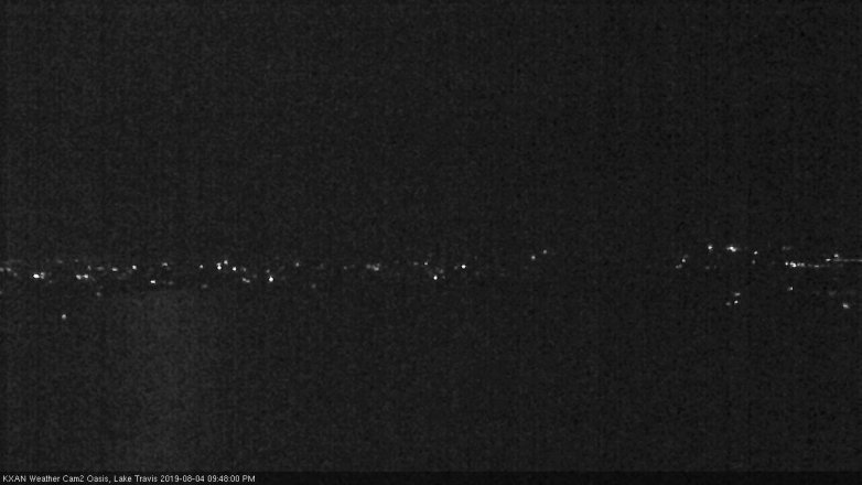 Lake Travis webcam, August 4, 2019 8:50 PM CT