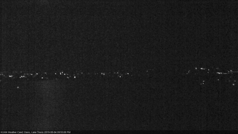 Lake Travis webcam, August 4, 2019 8:55 PM CT