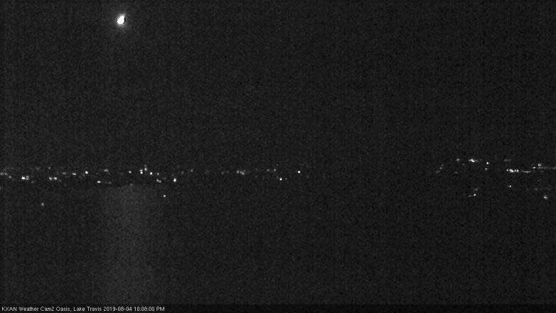Lake Travis webcam, August 4, 2019 9:10 PM CT