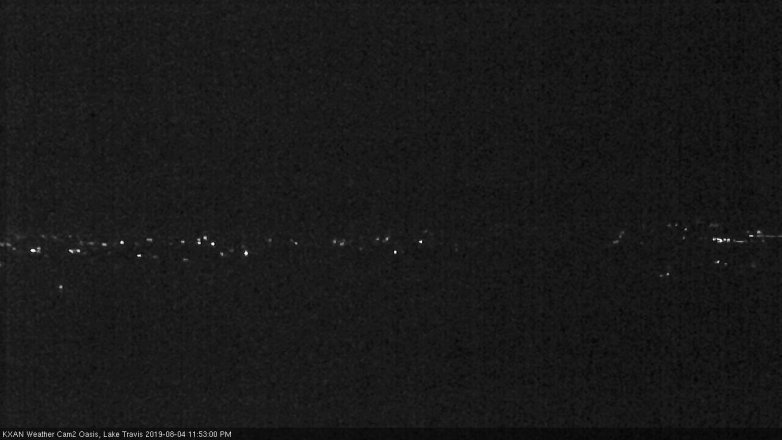 Lake Travis webcam, August 4, 2019 10:55 PM CT