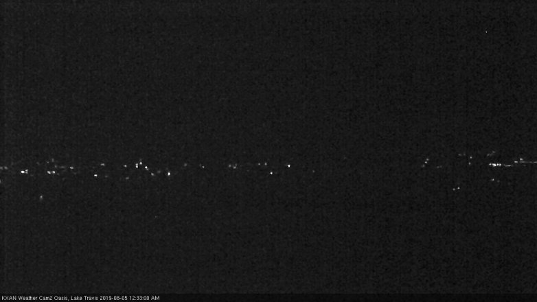 Lake Travis webcam, August 4, 2019 11:35 PM CT