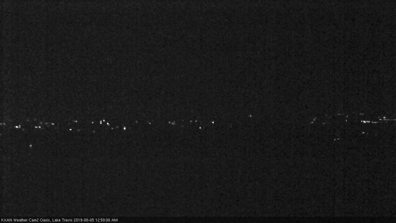 Lake Travis webcam, August 4, 2019 12:00 AM CT