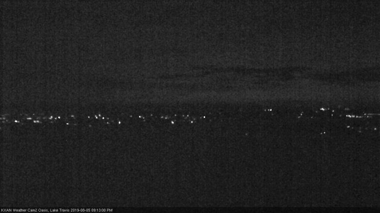 Lake Travis webcam, August 5, 2019 8:15 PM CT
