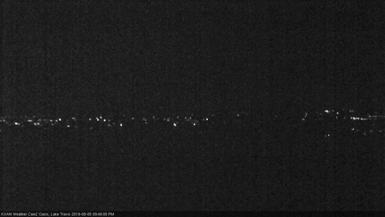 Lake Travis webcam, August 5, 2019 8:50 PM CT