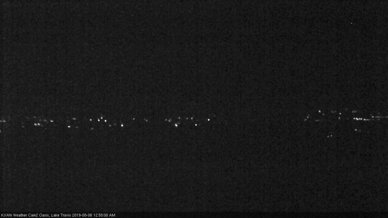 Lake Travis webcam, August 5, 2019 12:00 AM CT