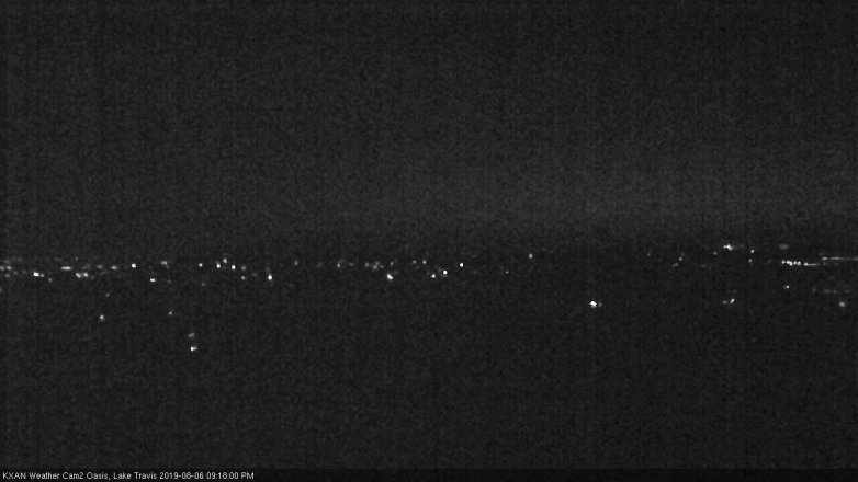 Lake Travis webcam, August 6, 2019 8:20 PM CT