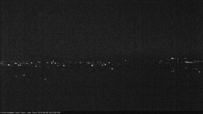 Lake Travis webcam, August 6, 2019 8:25 PM CT