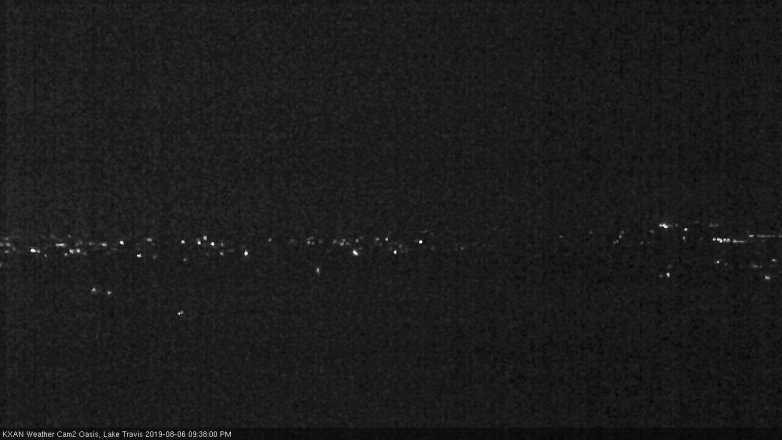 Lake Travis webcam, August 6, 2019 8:40 PM CT
