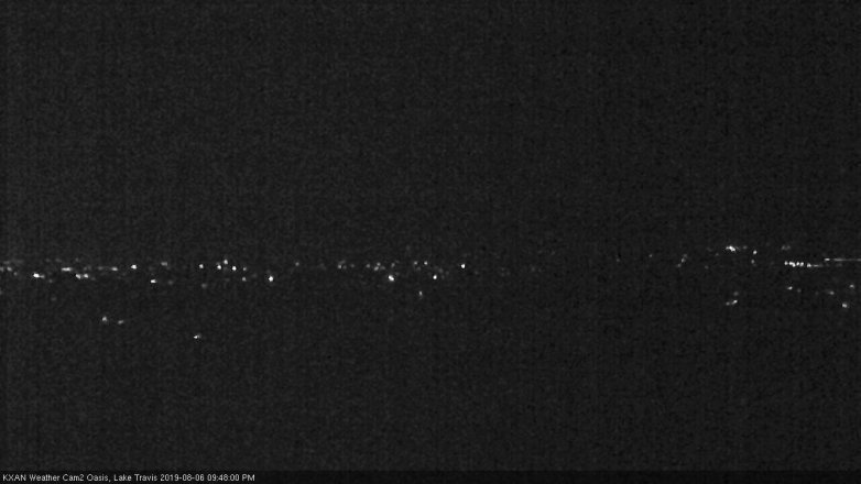 Lake Travis webcam, August 6, 2019 8:50 PM CT