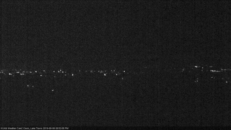 Lake Travis webcam, August 6, 2019 8:55 PM CT