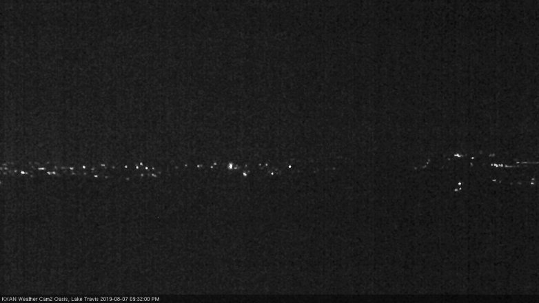 Lake Travis webcam, August 7, 2019 8:35 PM CT