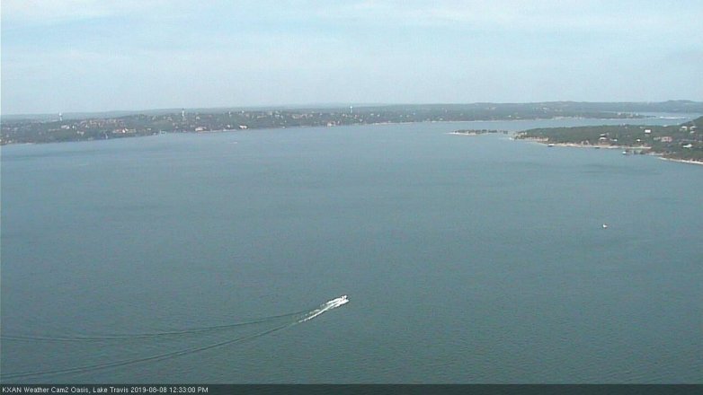 Lake Travis webcam, August 8, 2019 11:35 AM CT