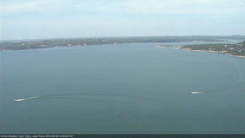 Lake Travis webcam, August 8, 2019 11:50 AM CT