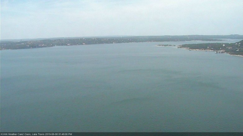 Lake Travis webcam, August 8, 2019 12:50 PM CT