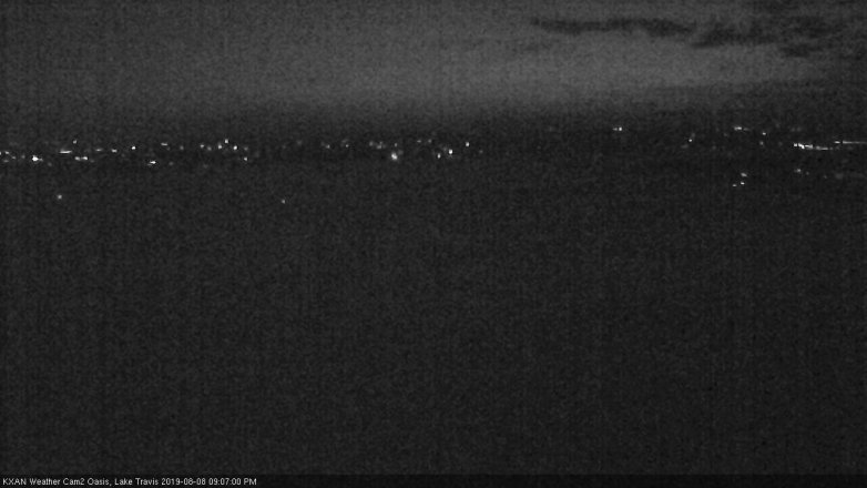 Lake Travis webcam, August 8, 2019 8:10 PM CT