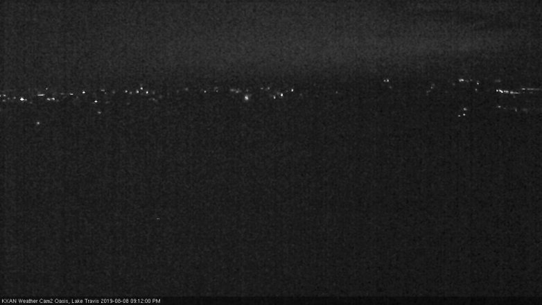 Lake Travis webcam, August 8, 2019 8:15 PM CT