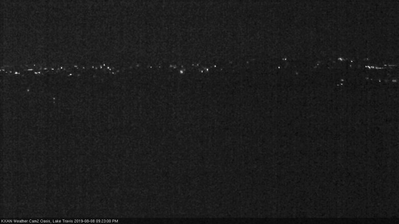 Lake Travis webcam, August 8, 2019 8:25 PM CT