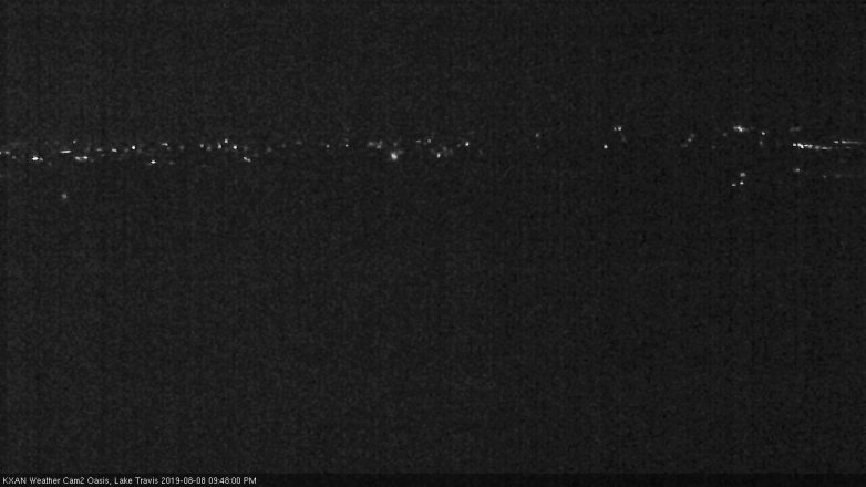 Lake Travis webcam, August 8, 2019 8:50 PM CT