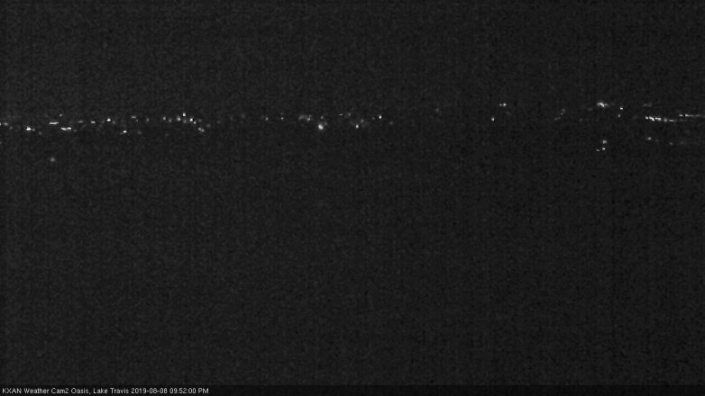 Lake Travis webcam, August 8, 2019 8:55 PM CT
