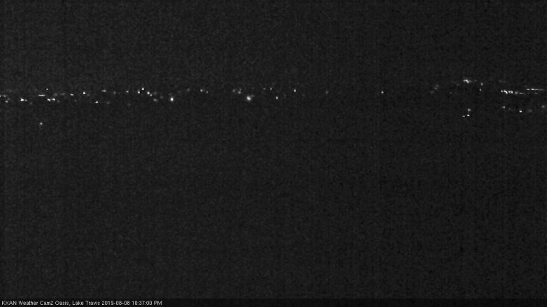 Lake Travis webcam, August 8, 2019 9:40 PM CT