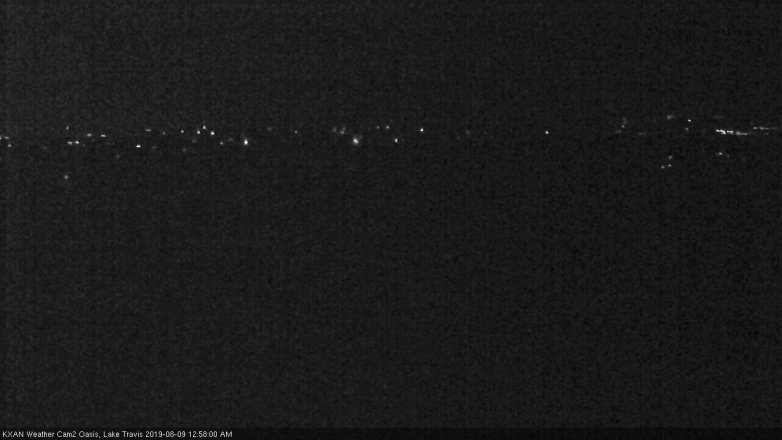 Lake Travis webcam, August 8, 2019 12:00 AM CT