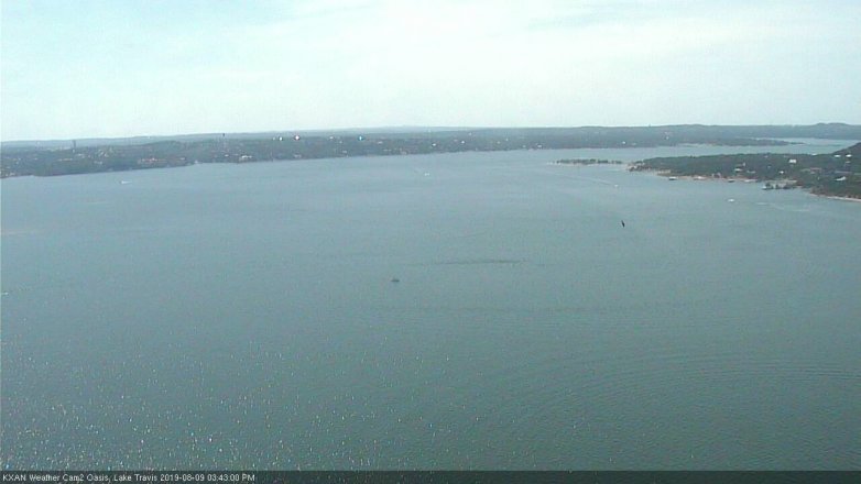 Lake Travis webcam, August 9, 2019 2:45 PM CT