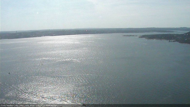Lake Travis webcam, August 9, 2019 4:10 PM CT