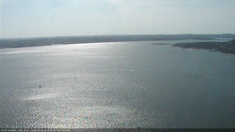 Lake Travis webcam, August 9, 2019 4:15 PM CT